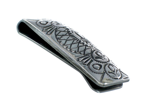 Sterling Silver Native American Money Clip SN20347